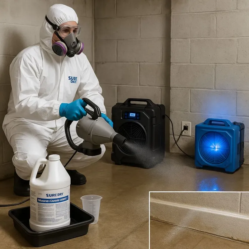 Sanitization and Odor Removal process in San Angelo, TX
