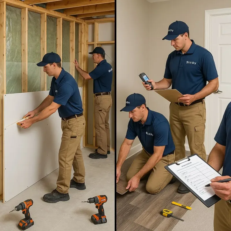 Repairs and Reconstruction process in San Angelo, TX